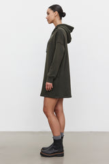 Velvet Etta Fleece Hoodie Dress