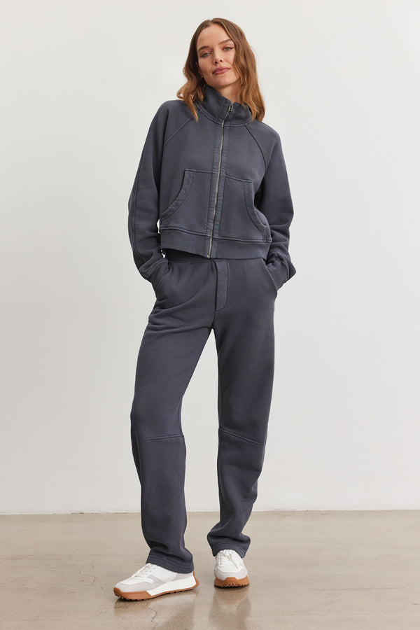 Velvet Fleece Matti Sweatpants Ash