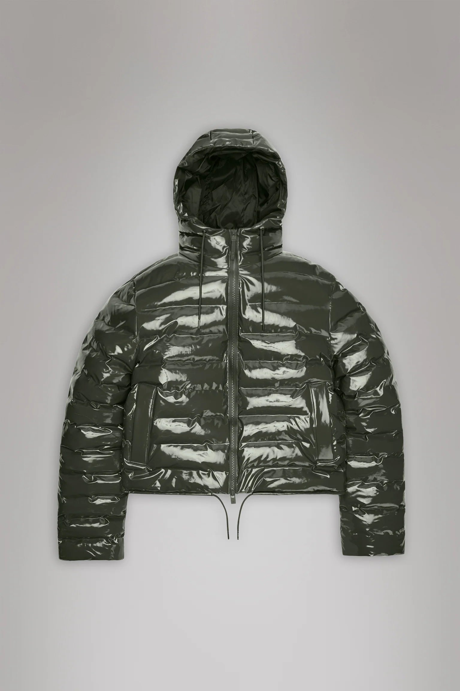 Rains Lohja Short Puffer Jacket Swamp