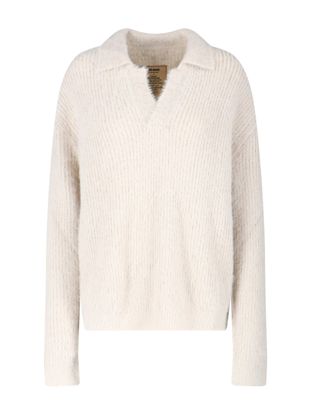 Uma Wang Polo Sweater Off White