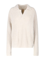 Uma Wang Polo Sweater Off White
