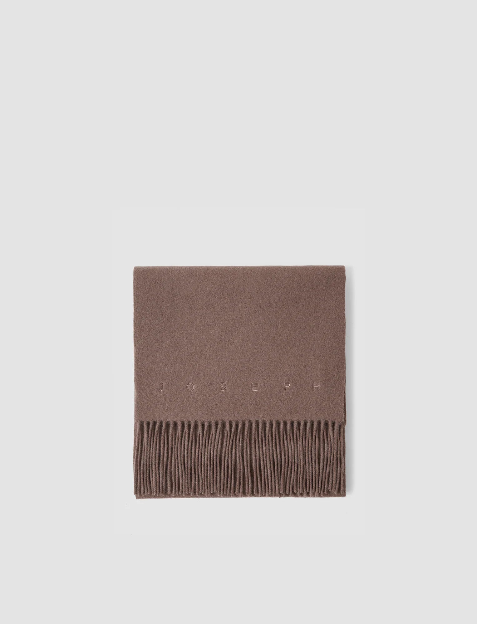 Joseph Cecile Wool Scarf Mushroom