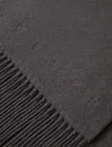 Joseph Cecile Wool Scarf Smoke