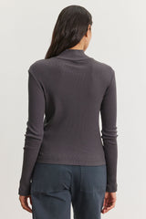 Velvet Adrian Cotton Mockneck Armor