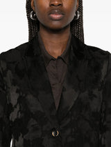 Uma Wang Black Jacquard Kenzie Jacket