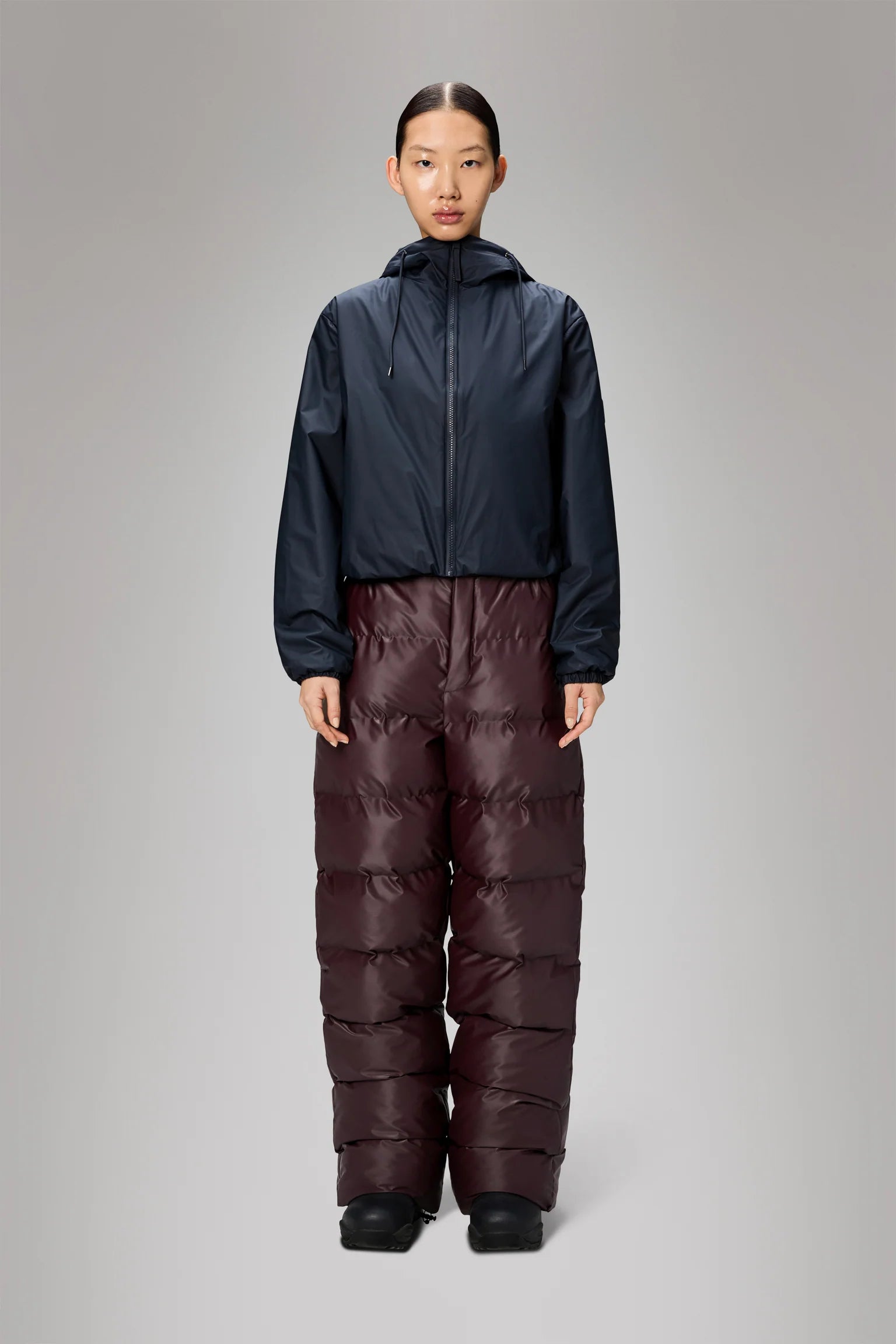 Rains Lohja Short Insulated Jacket Navy