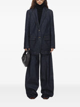 Uma Wang Jane Jacket Denim Blue