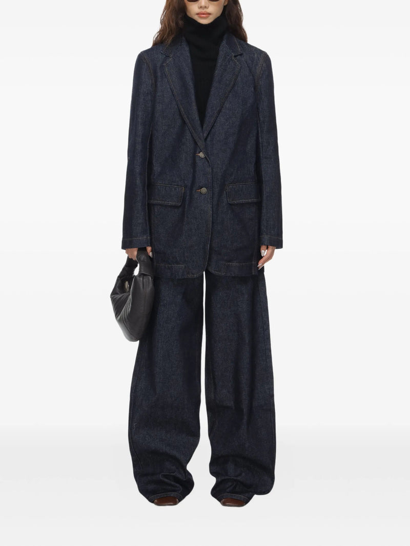 Uma Wang Jane Jacket Denim Blue