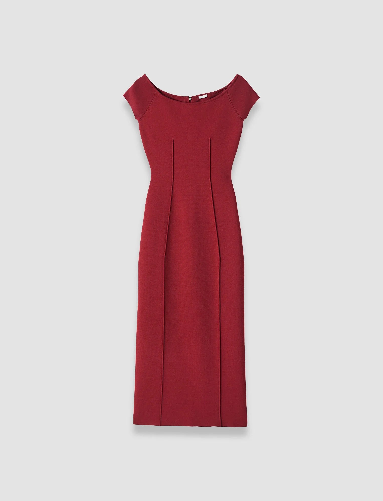 Joseph Foin Compact Milano Knit Dress | Cherry