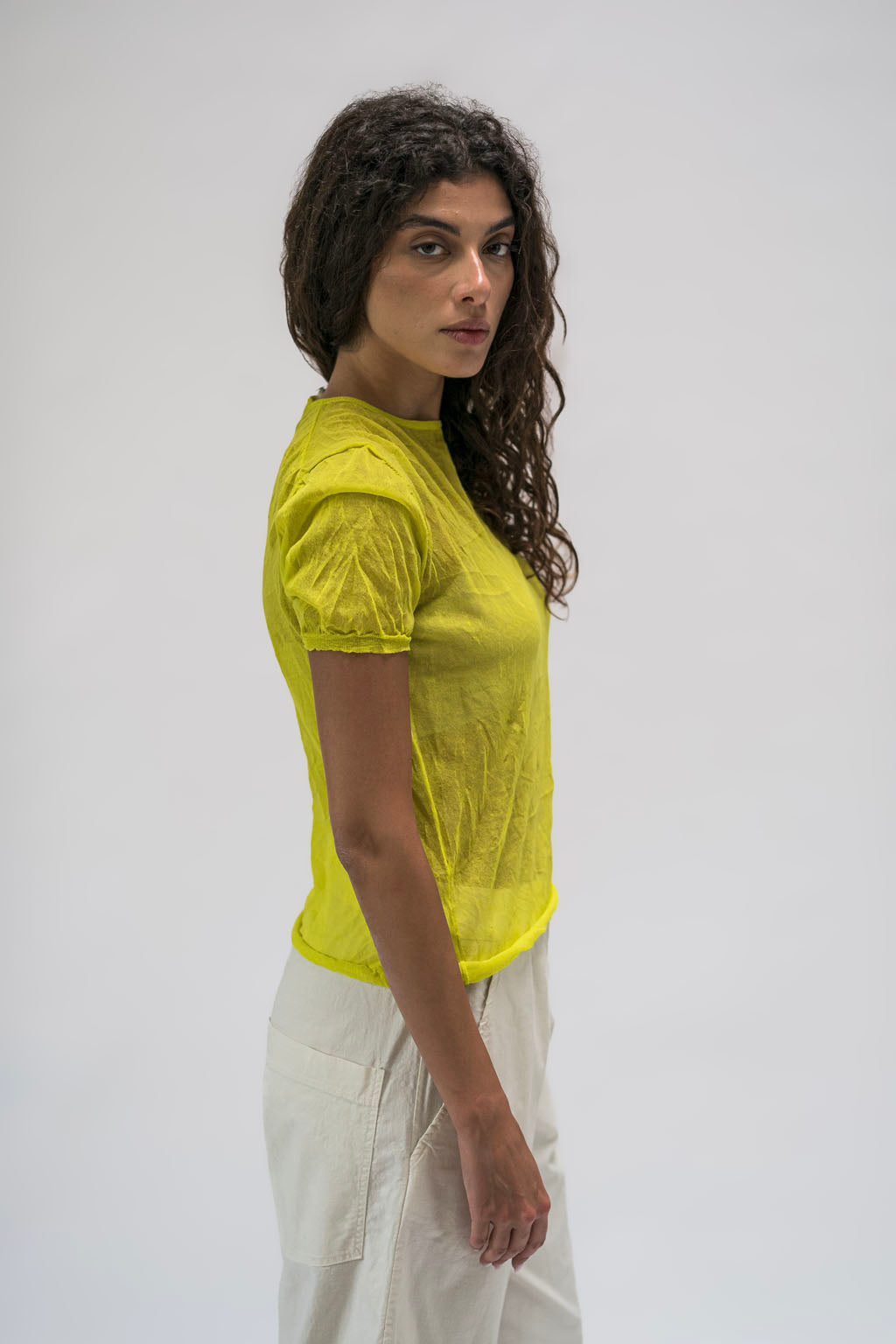 MJ Watson Crinkle Cotton T-shirt