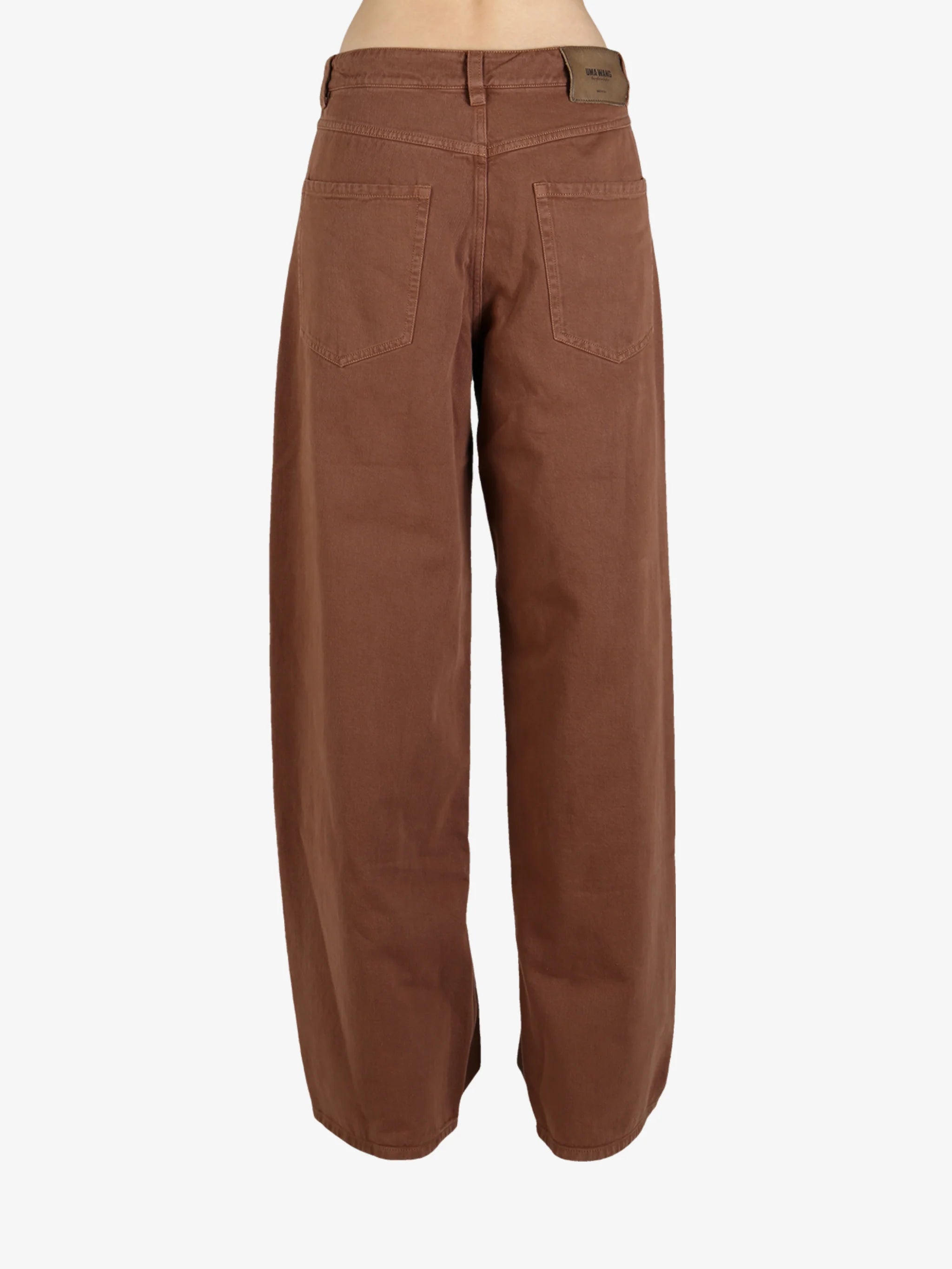 Uma Wang Ball Jeans Brown/Rose