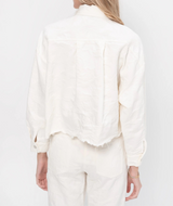 Hache White Jacquard Biggy Shirt