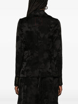 Uma Wang Black Jacquard Kenzie Jacket