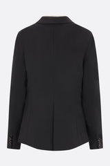 Uma Wang Black Karon Jacket/ Contrast Trim