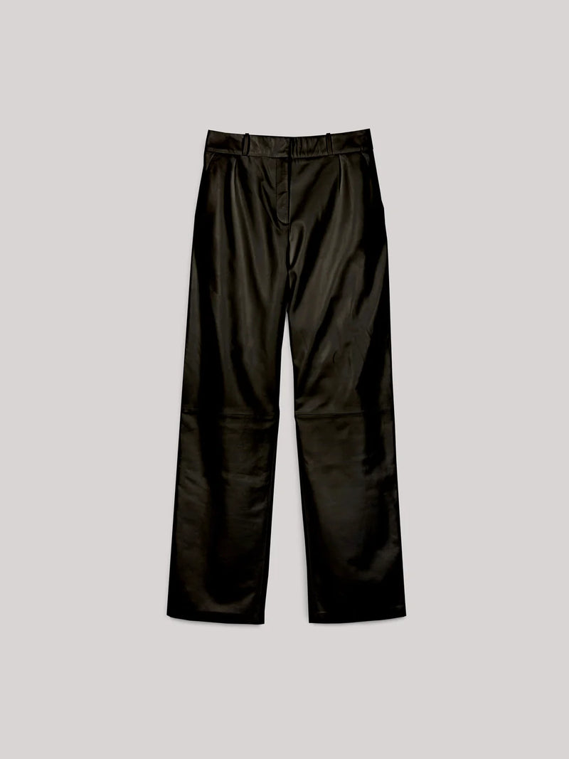 KASSL Editions Soft Leather Trousers