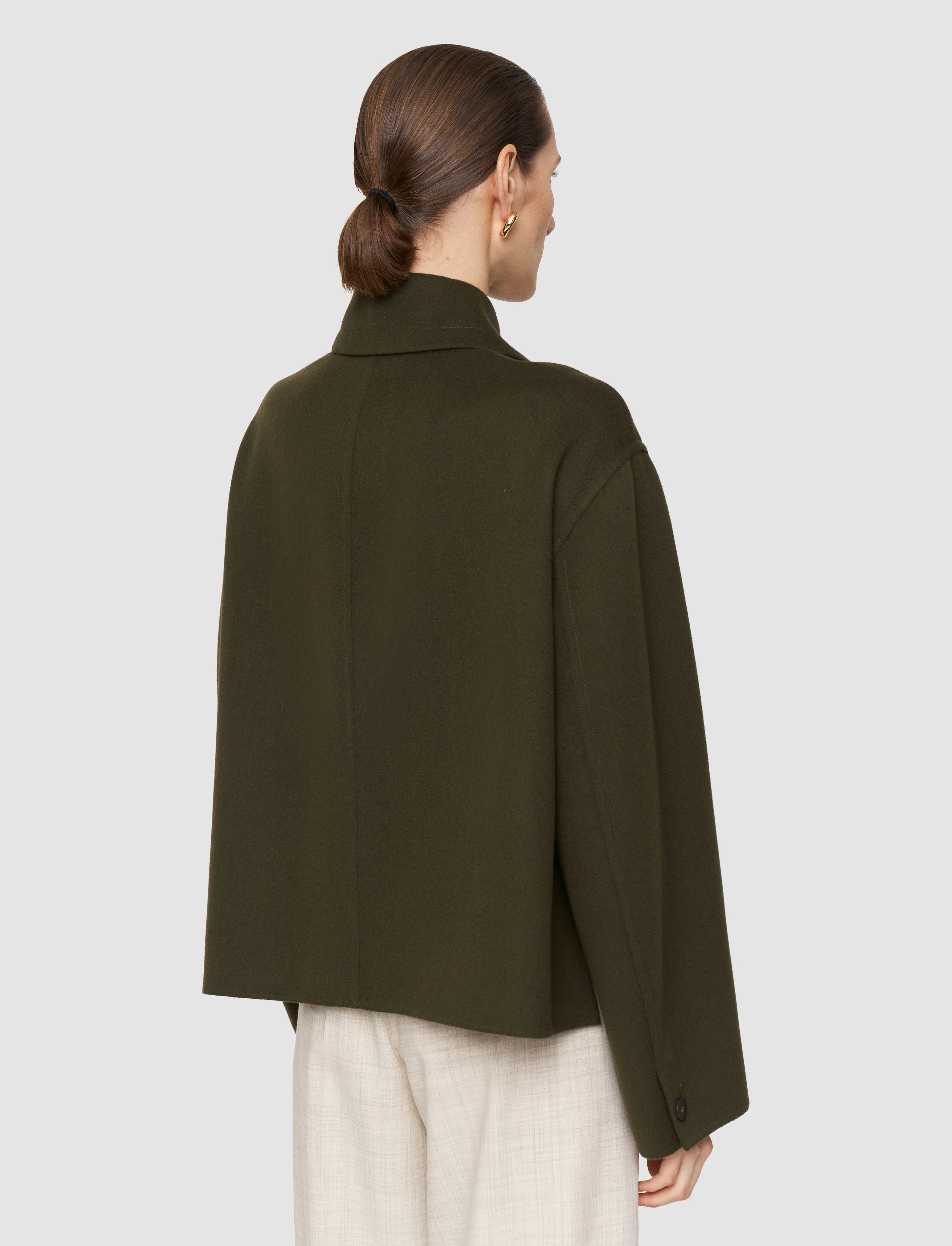 Joseph Kalaa Double Face Wool Jacket | Palm Leaf