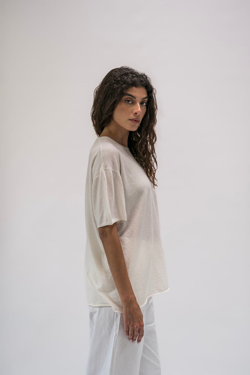 MJ Watson Oversized Cashmere T-shirt