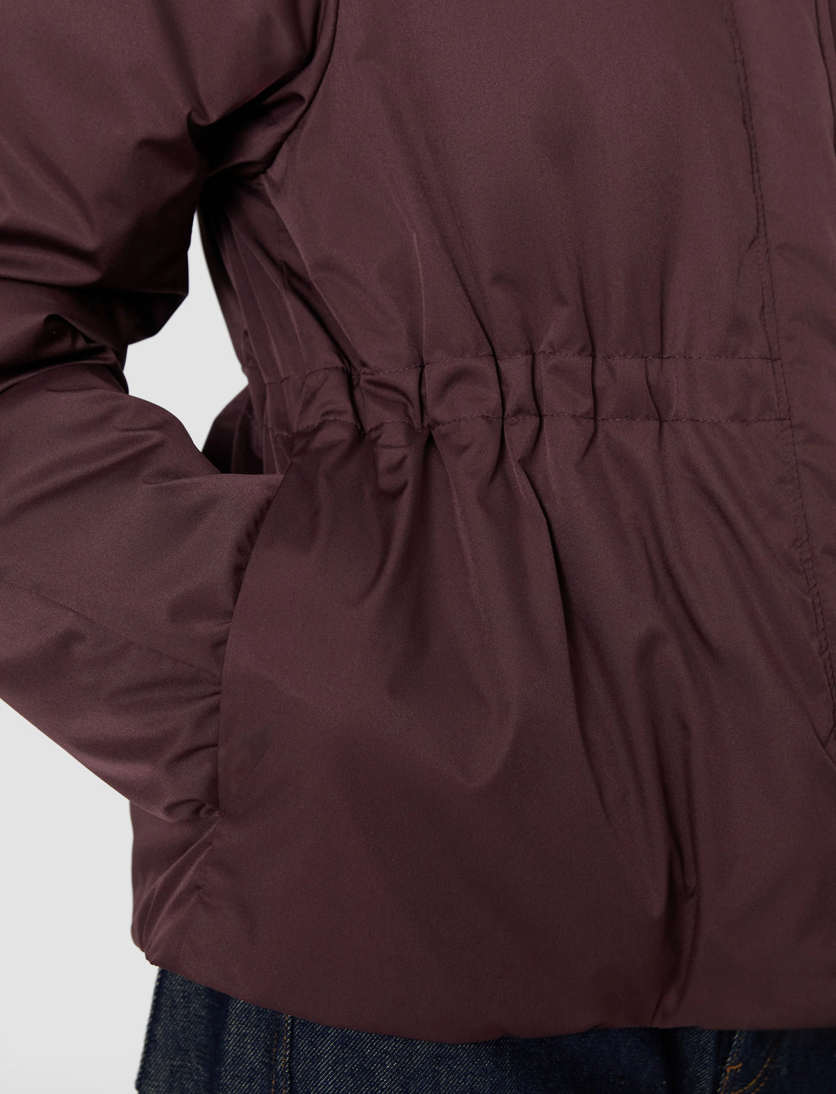 JOSEPH Luca Padded Jacket | Mahogany