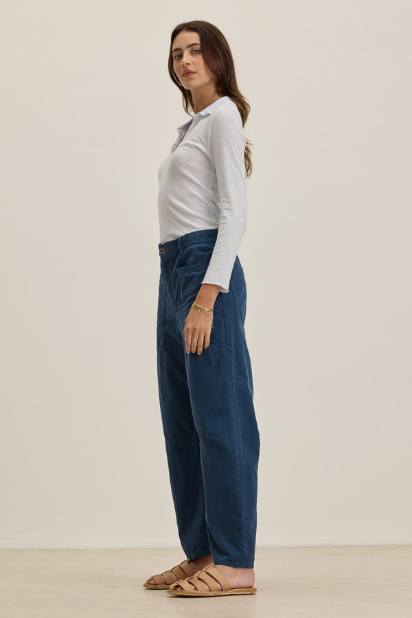 Velvet Brylie Cotton Twill Pants Jasper