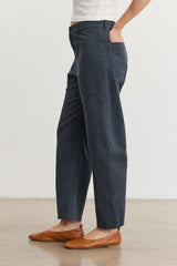 Velet Brylie Cotton Twill Pants Phantom