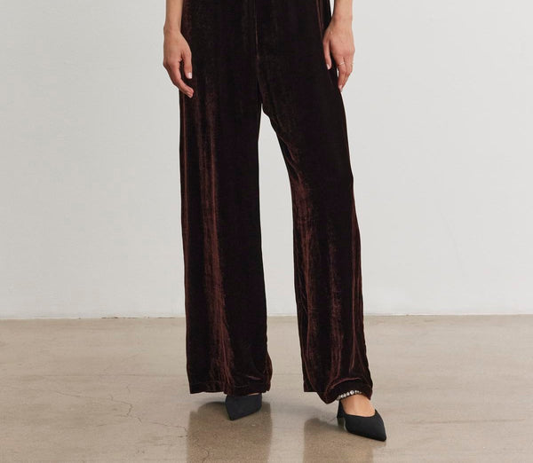 Velvet Sorine Silk Velvet Pants