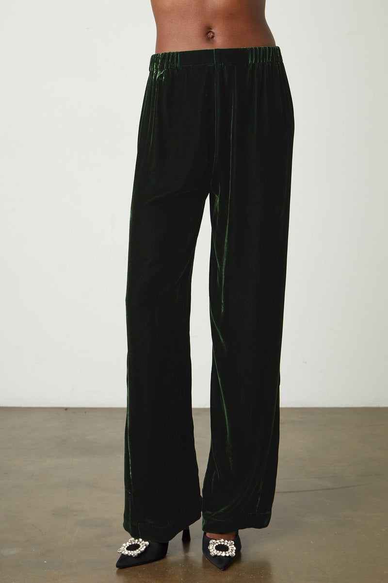 Velvet Sorine Silk Velvet Pants