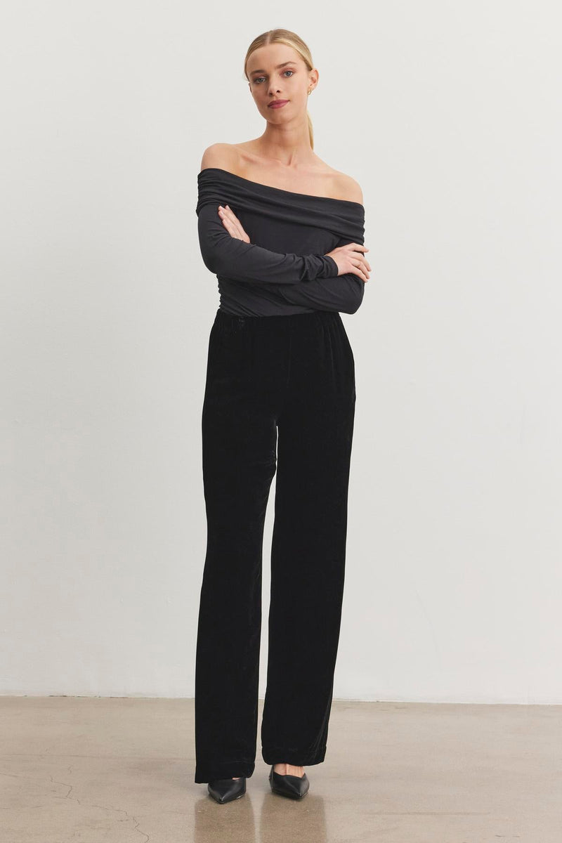 Velvet Sorine Silk Velvet Pants