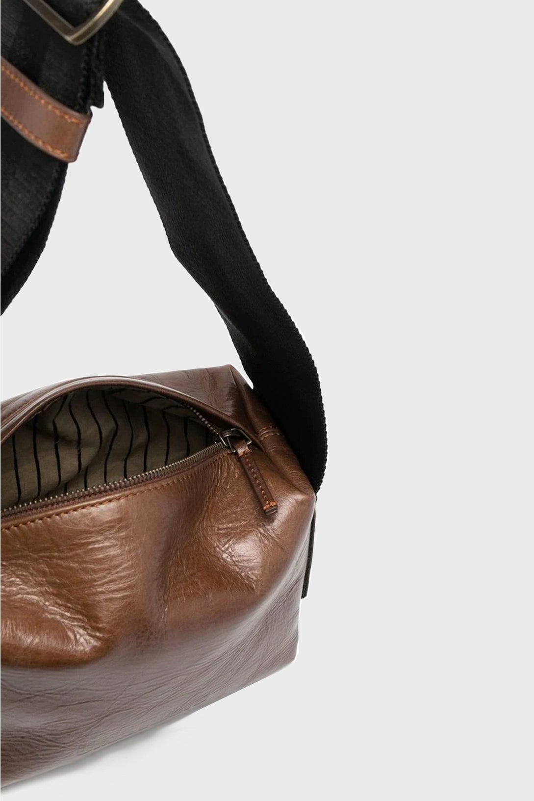 Uma Wang Small Crossbody Bag Brown/ Black