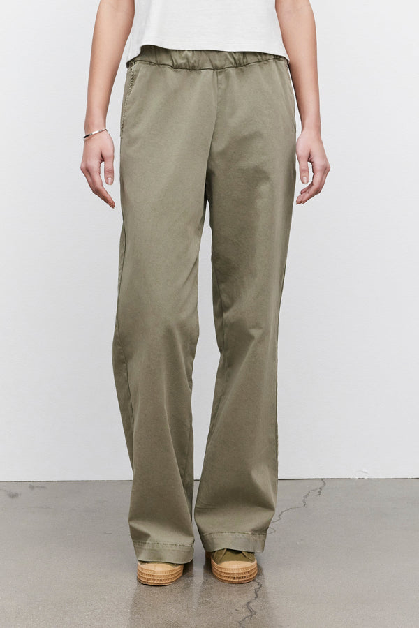 Velvet Naya Stretch Cotton Twill Pants