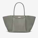 DeMellier New York Bag Small Grain Stone Grey