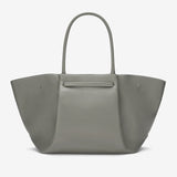 DeMellier New York Bag Small Grain Stone Grey