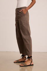 Velvet Alexis Twill Pants Chocolate
