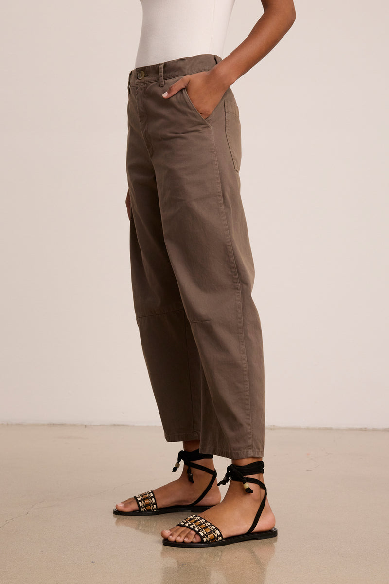 Velvet Alexis Twill Pants Chocolate