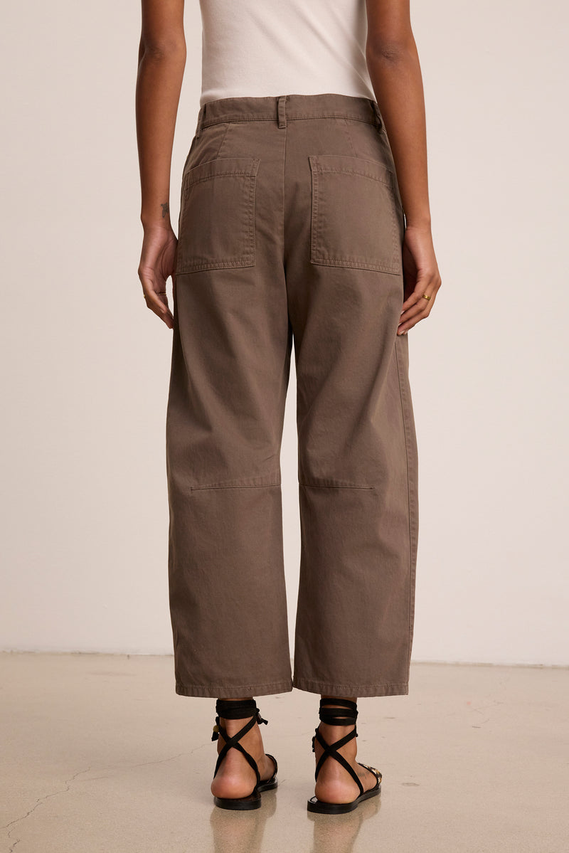 Velvet Alexis Twill Pants Chocolate