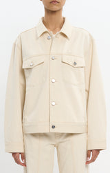 Helmut Lang Classic Trucker Jacket | Ecru