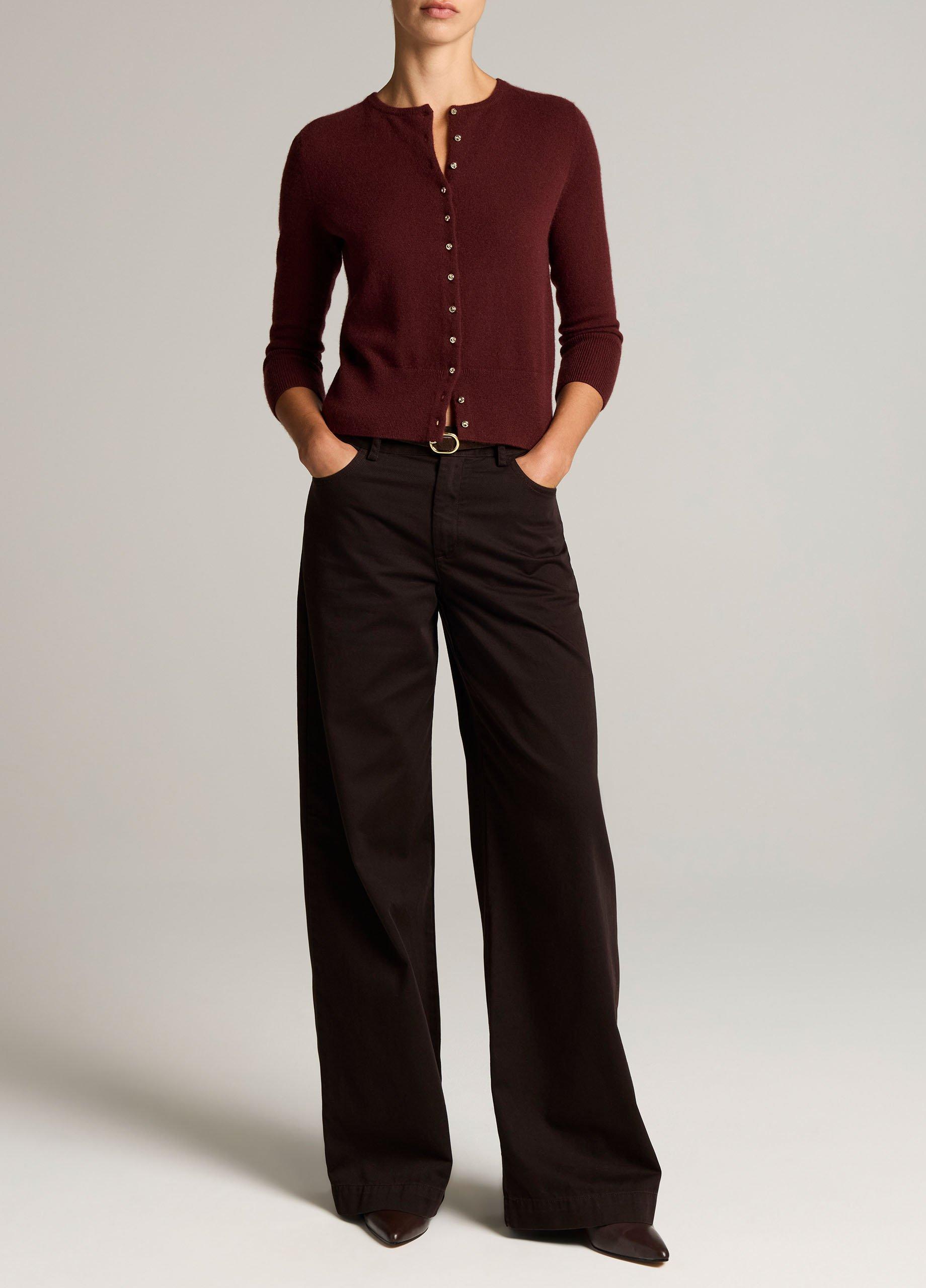 Vince Washed Cotton Mid-Rise Wide Pants | Cinderwood
