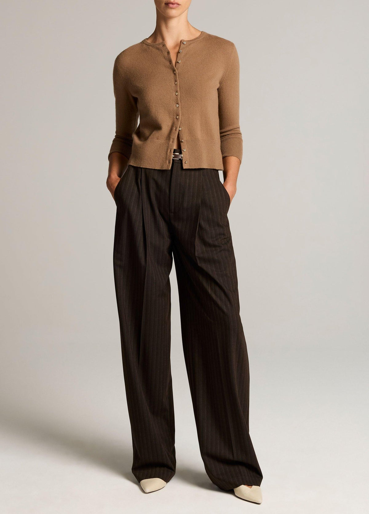 Vince Button Cashmere Blend Cardigan | Canyon