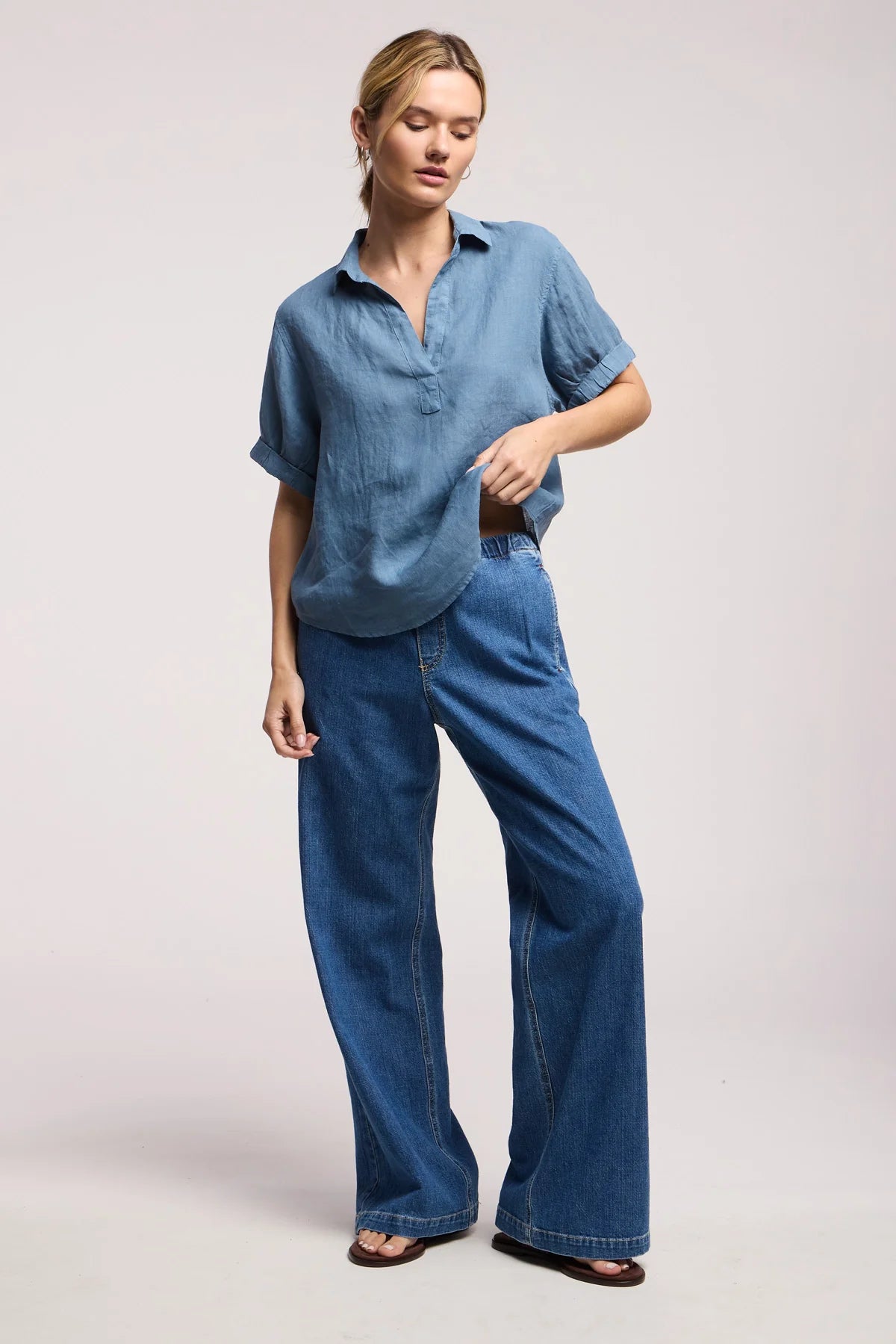 Velvet Syd Jeans | Classic Blue