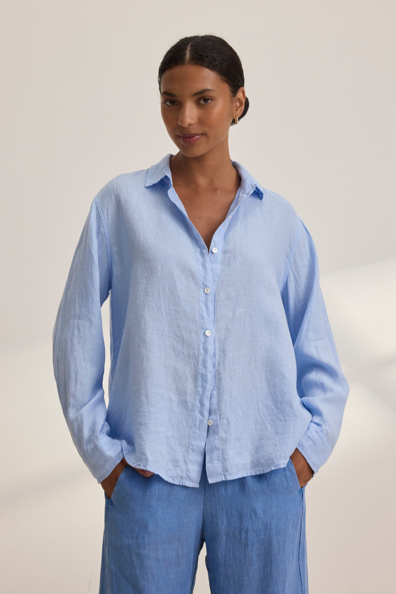 Velvet x Cleo Wade Sisi Linen Shirt