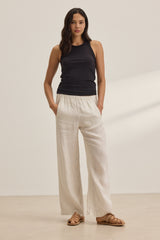 Velvet x Cleo Wade Stephanie Linen Pants