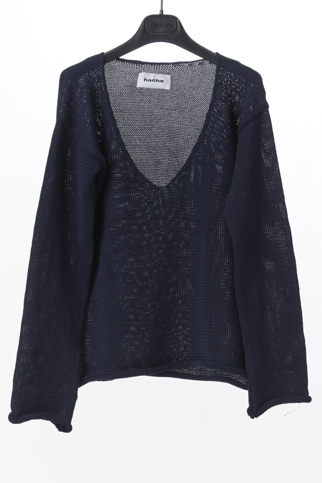 Hache Summer Night Sweater | Navy