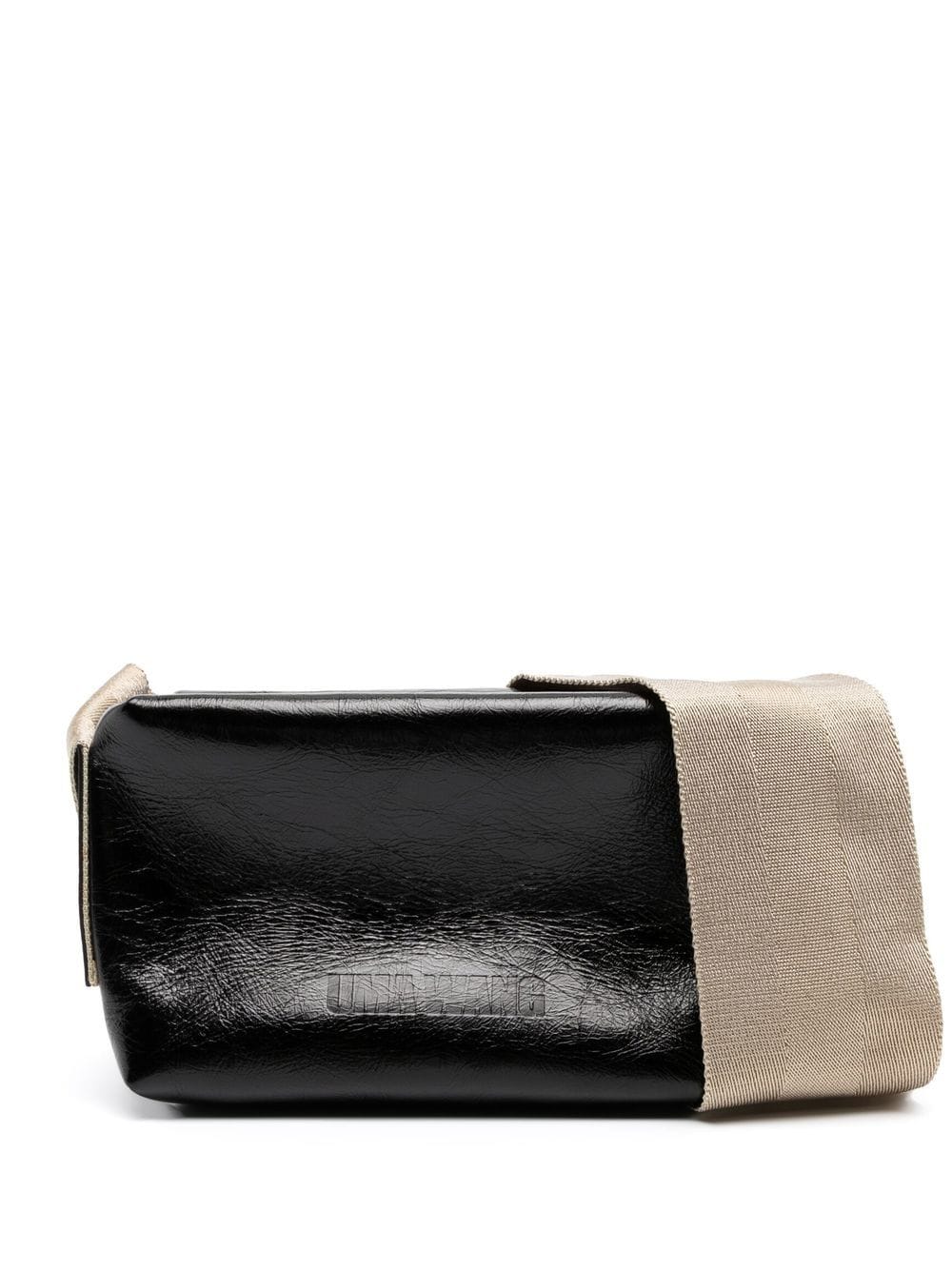 Uma Wang Small Crossbody Bag Black/ Natural