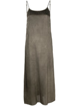 Uma Wang Anaya Grey Slip Dress