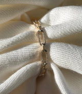 Loveli Diamond Paperclip Bracelet