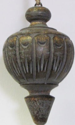 Turnip Top Wooden Ornament
