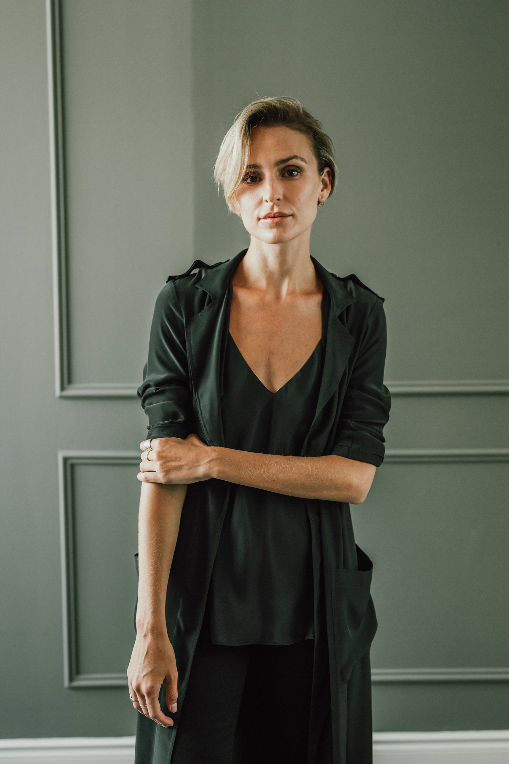 Clementine's Studio Alex Silk Duster