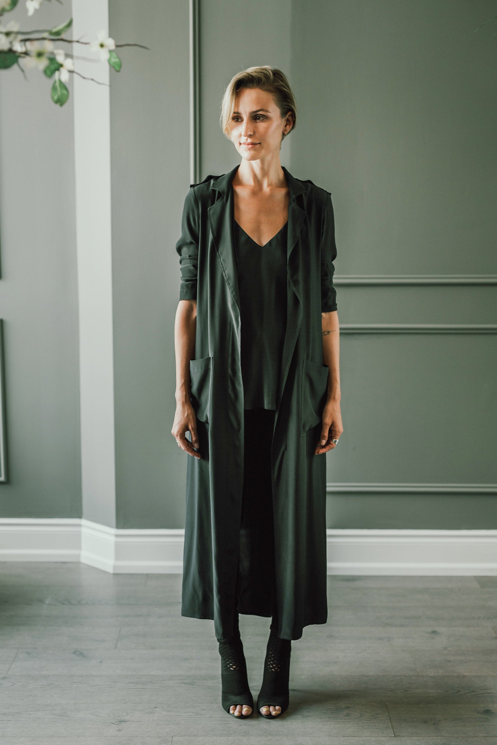 Clementine's Studio Alex Silk Duster