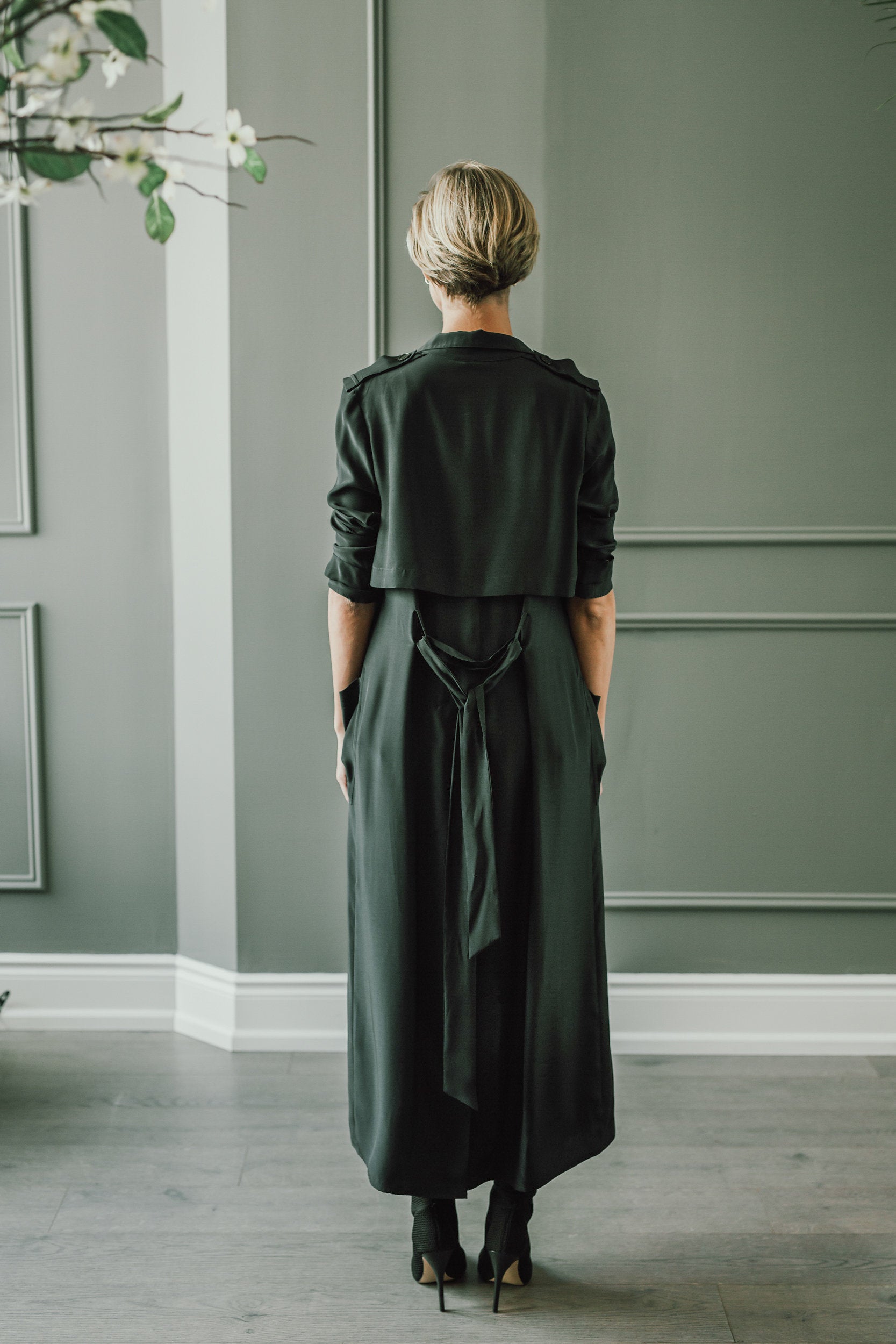 Clementine's Studio Alex Silk Duster