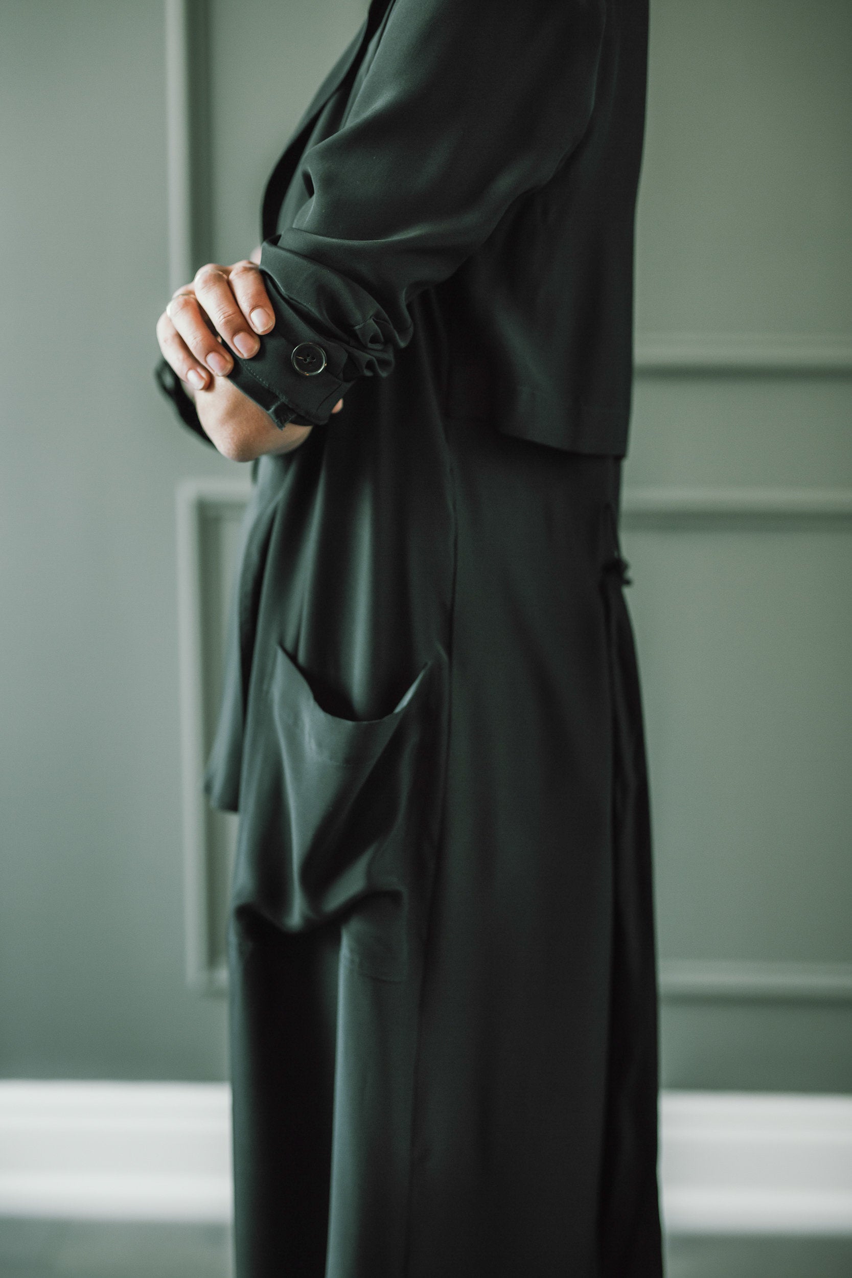 Clementine's Studio Alex Silk Duster