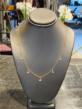 Clementine's x The Loved One 16" Multi Herkimer Diamond Necklace